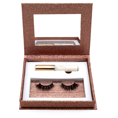 natural looking faux mink eyelashes with own label brand